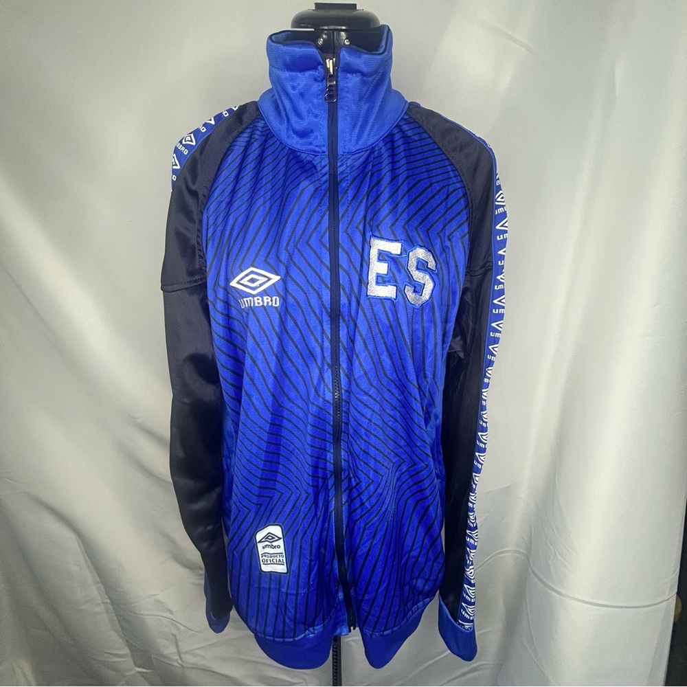 Umbro Royal Blue and Black Sports Jacket